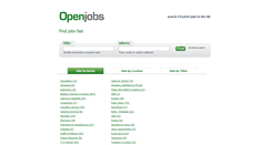 Desktop Screenshot of openjobs.co.uk